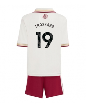 Billige Fotballdrakt Arsenal Leandro Trossard #19 Replika Tredjedraktsett Barn 2025-26 Kortermet (med bukser)